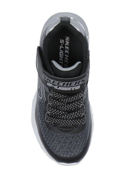 Quantroid Vortex 2.0 Παιδικά Sneakers με Σκρατς & Φωτάκια Μαύρα