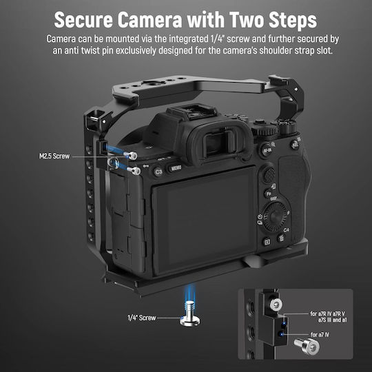 Neewer Cage Sony A7 IV A7R IV A7R V A7S III A1