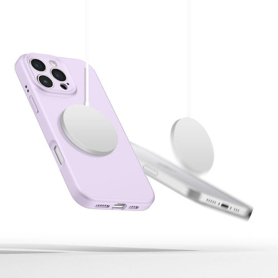 Tech-Protect Liquid Magsafe Задна корица Силикон Лилав (iPhone 16 Pro)