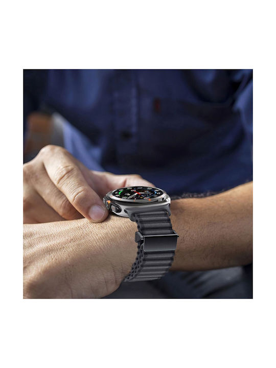 Tech-Protect Weave Pro Curea Tesatura Negru (Galaxy Watch Ultra)