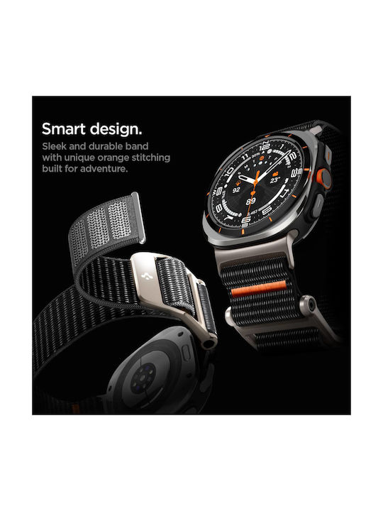 Spigen Durapro Flex Curea Tesatura Negru (Galaxy Watch Ultra)