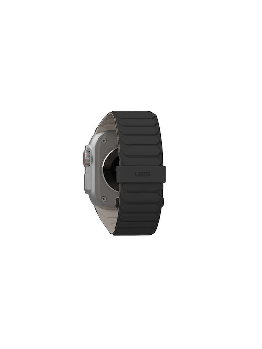 UAG Λουράκι Σιλικόνης Μαύρο (Apple Watch 49mm/45mm/44mm/42mm)