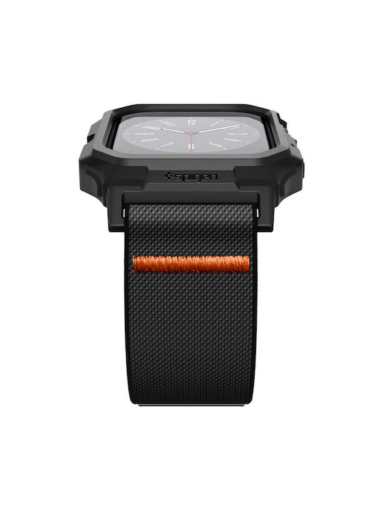 Spigen Lite Fit Pro Каишка Текстил Черен (Apple Watch 10 (46 мм) - Spigen)