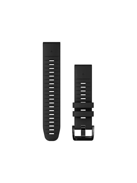 Garmin QuickFit 22 Λουράκι Σιλικόνης Μαύρο (Fenix 5 / 5 Plus / 6 / 6 Pro / 7 / 7 Pro / 8 (47mm))