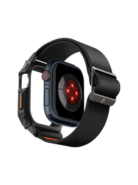 Spigen Lite Fit Pro Λουράκι Μαύρο (Apple Watch 10 (46 mm) - Spigen) Spigen Lite Fit Pro Λουράκι Μαύρο (Apple Watch 10 (46 mm) - Spigen)