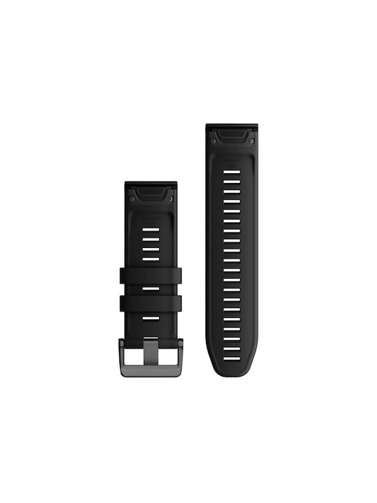 Garmin Quickfit 22 Strap Silicone Black (Fenix 5 / 5 Plus / 6 / 6 Pro / 7 / 7 Pro / 8 (47mm))
