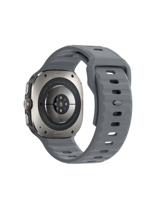 Tech-Protect Line Curea Silicon Gri (Galaxy Watch Ultra)