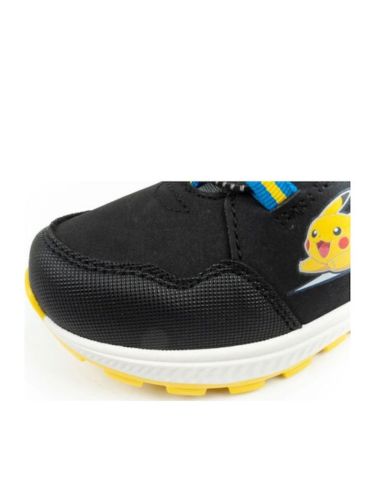 Ghete de Zăpadă Copii cu Velcro Negre
