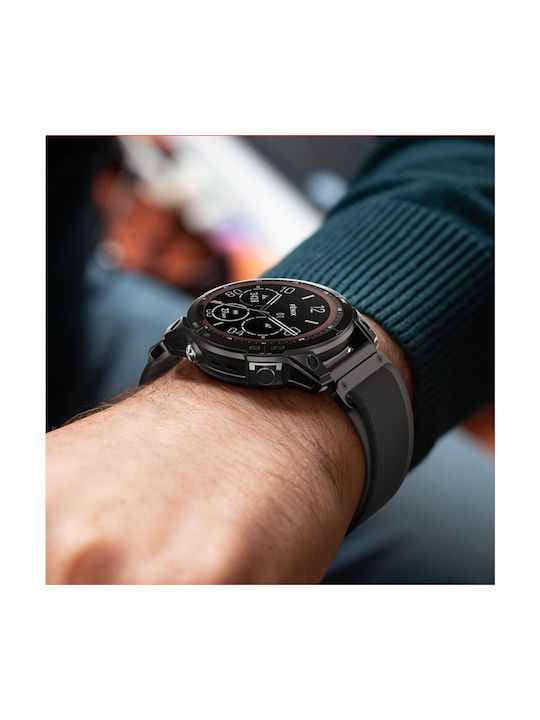 Tech-Protect Hp32 Λουράκι Υφασμάτινο Μαύρο (Garmin Fenix 5X, 5X Plus, 6X, 6X Pro, 7X, 8 (51 mm))