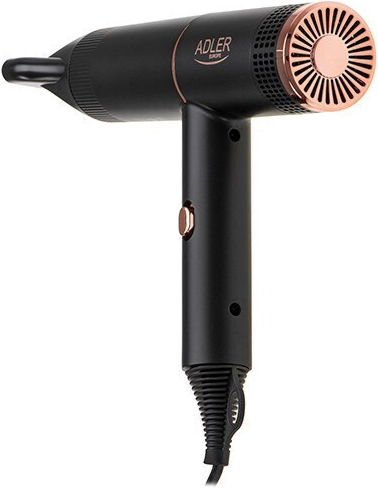 Adler Ionic Travel Hair Dryer with Diffuser 1400W AD 2278