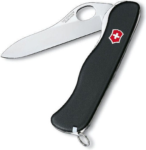 Victorinox Sentinel Lockblade Ελβετικός Σουγιάς 3 εργαλείων Μαύρος