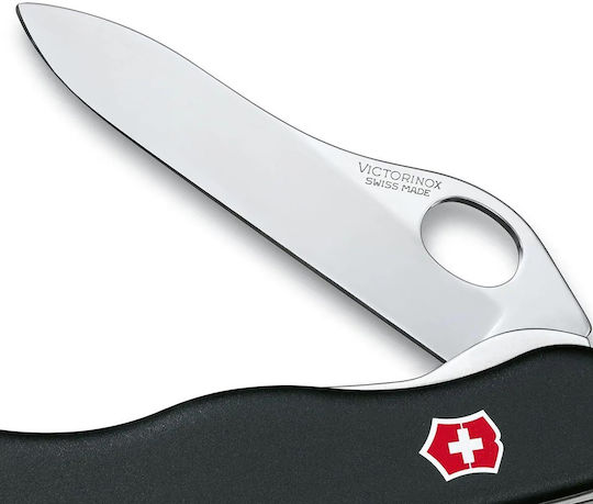 Victorinox Sentinel Lockblade Ελβετικός Σουγιάς 3 εργαλείων Μαύρος