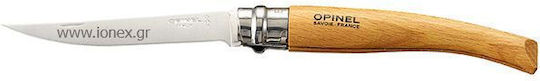 Opinel No.10 Σουγιάς Μπεζ σε Θήκη