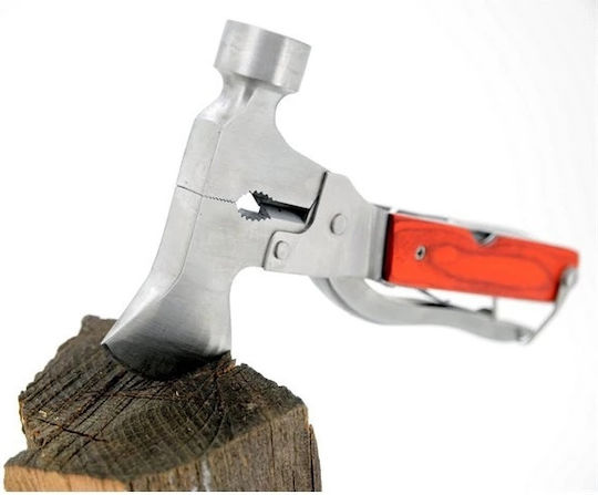 Cattara Multi Hammer Multifunktion Messer & Mehrzweckwerkzeuge 12 Werkzeuge Braun