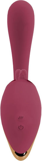 Javida Δονητής Rabbit 20.6cm Μωβ