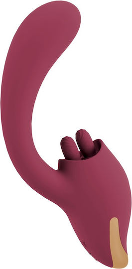 Javida Δονητής Rabbit 20.6cm Μωβ
