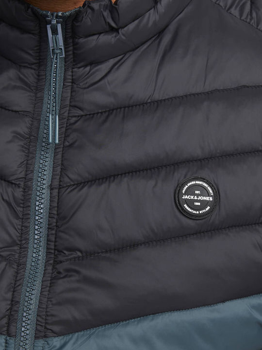 Sleeveless Jacket Puffer Petrol Blue