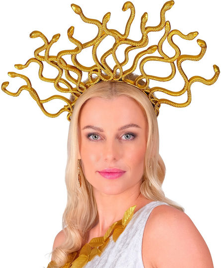 Karneval Stirnband Gold 1Stück