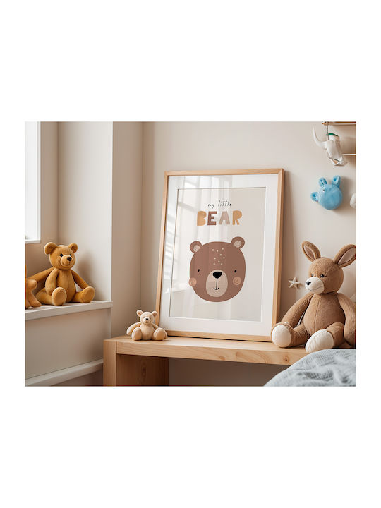 Παιδική Αφίσα My Little Bear 40x30εκ.