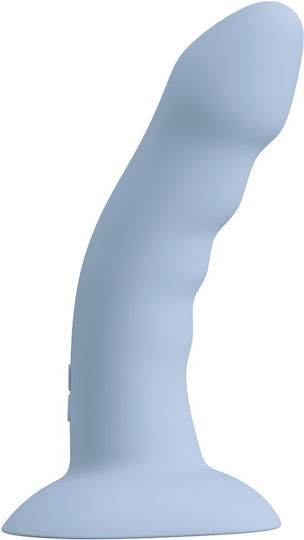 You2Toys Heart Guy Classic Vibrator 17cm Blue
