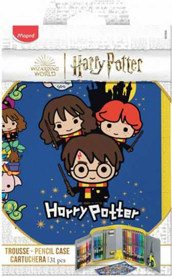 Maped Harry Potter Κασετίνα Γεμάτη Μπλε