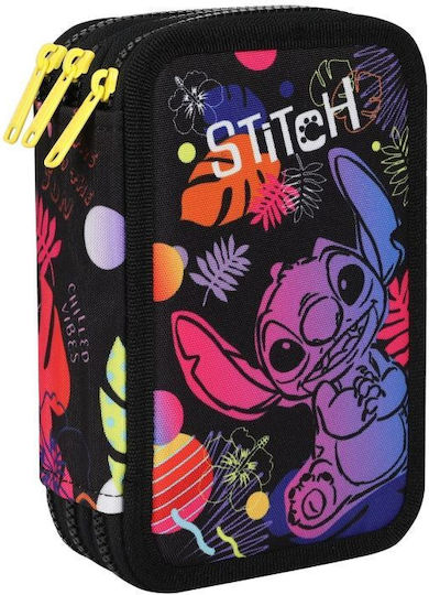 Coolpack Ученически Несесер За Моливи Supplies Jumper 3 Stitch Черен