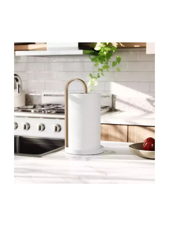 Umbra Metallic Paper Towel Holder White 17.4x17x31cm 1022358-668