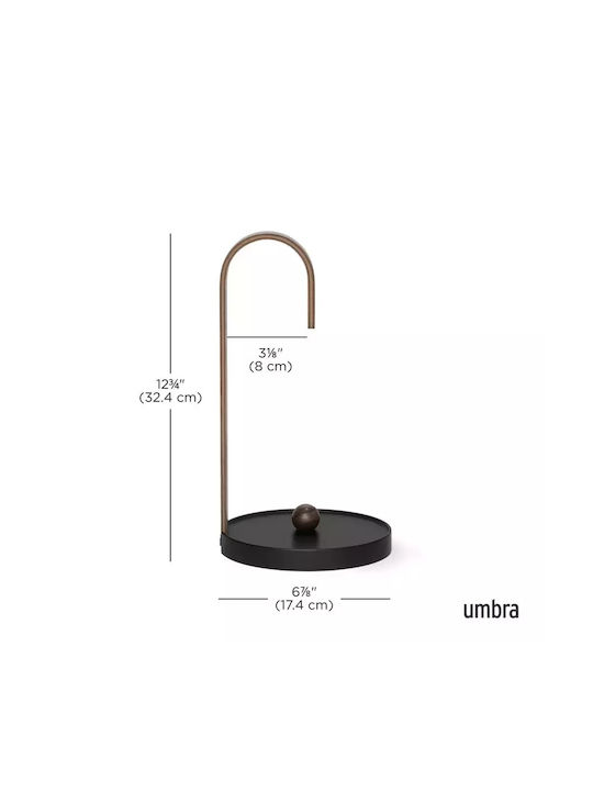 Umbra Metallic Paper Towel Holder White 17.4x17x31cm 1022358-048