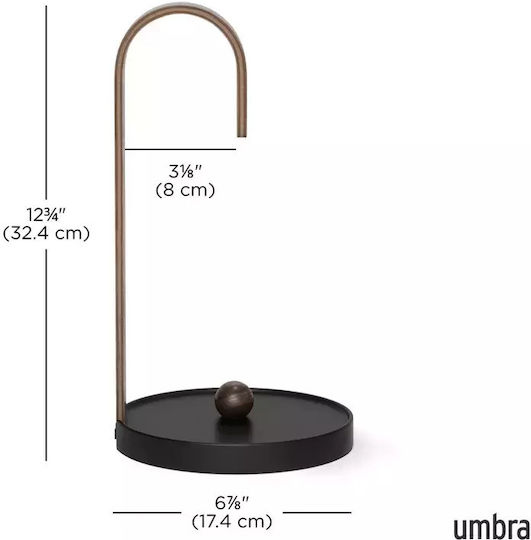 Umbra Metallic Paper Towel Holder White 17.4x17x31cm 1022358-048