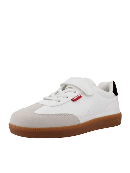 Jackson Kinder Sneakers mit Klettverschluss Weiß