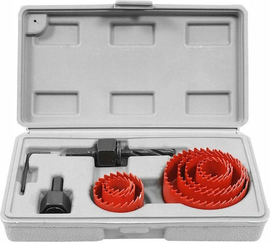 Verke Hole Saw Kit HSS for Wood, Metal, Tile and Plastic