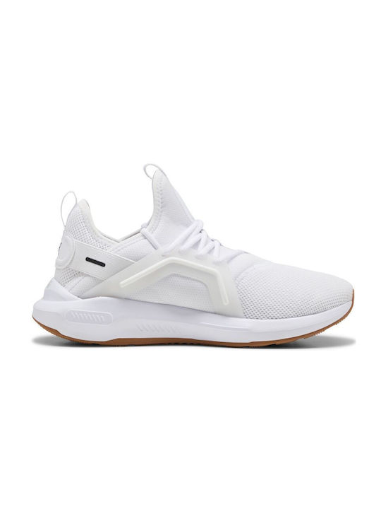 PUMA Enzo 5 Мъжки Running Бели Спортни Обувки PUMA Enzo 5 Мъжки Running Бели Спортни Обувки