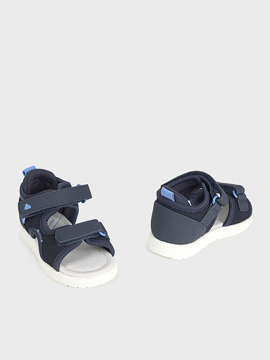 Mayoral Baby Soft-Sole Sandals Blue Mayoral Baby Soft-Sole Sandals Blue