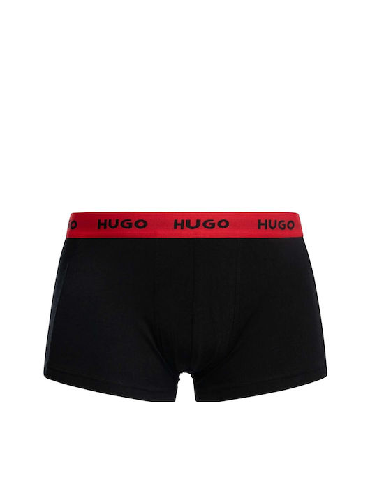 Herren Boxershorts BLACK-ROCK mit Mustern 3Packung