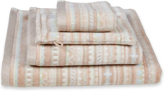 PiP Studio Πετσέτα Προσώπου 55x100εκ. Εκρού
