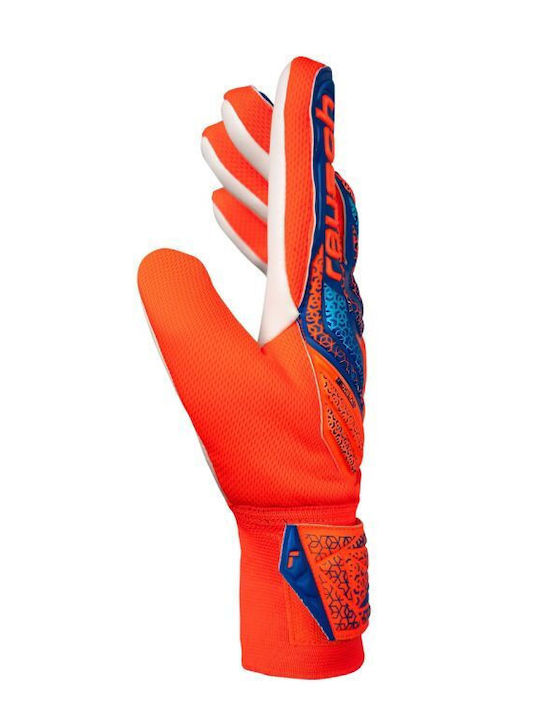 Reusch Attrakt Starter Solid M Γάντια Τερματοφύλακα Ενηλίκων Πορτοκαλί