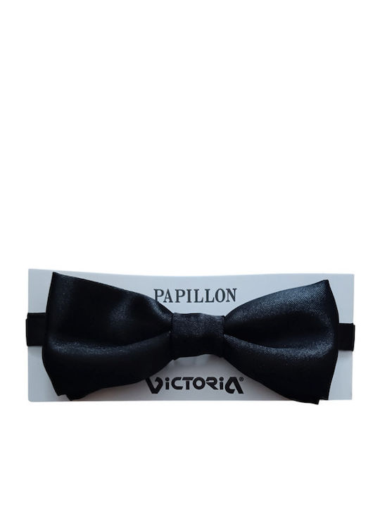 Herrenfliege Victoria Solide Doppelsatin Bordeaux