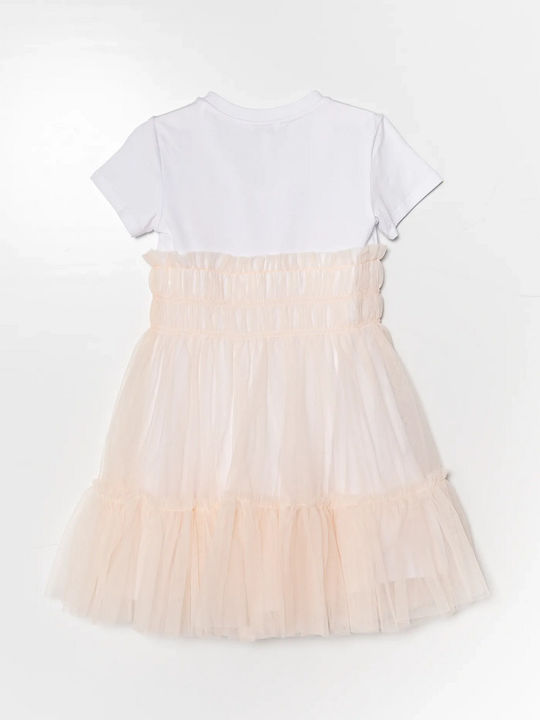 Guess Children's Dress Tulle White