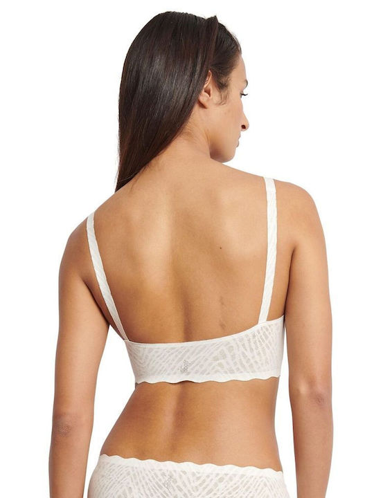 Sloggi Feel Women's Bra without Padding white