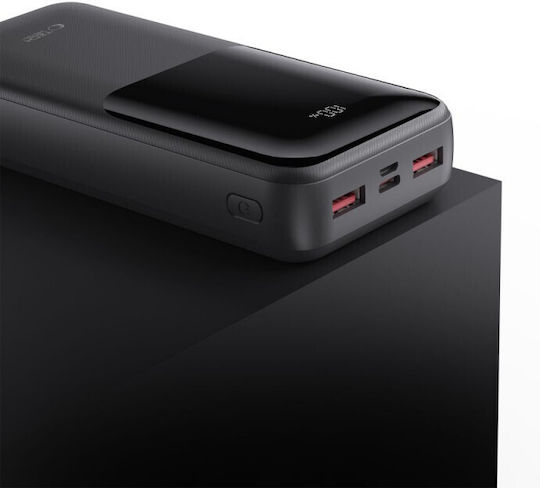 Tech-Protect PB02 Power Bank 20000mAh 22.5W with 2 USB-A Ports and USB-C Port Black