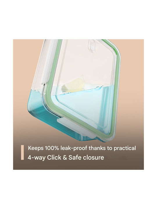 CLASSBACH Lunchbox Glas Transparent Geeignet für die Mikrowelle 7Stück