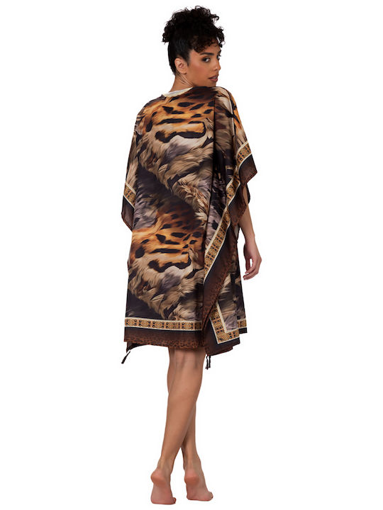 Indischer Kaftan Poncho Ar229-a Solo Me 90cm X 90cm Einheitsgröße Damen