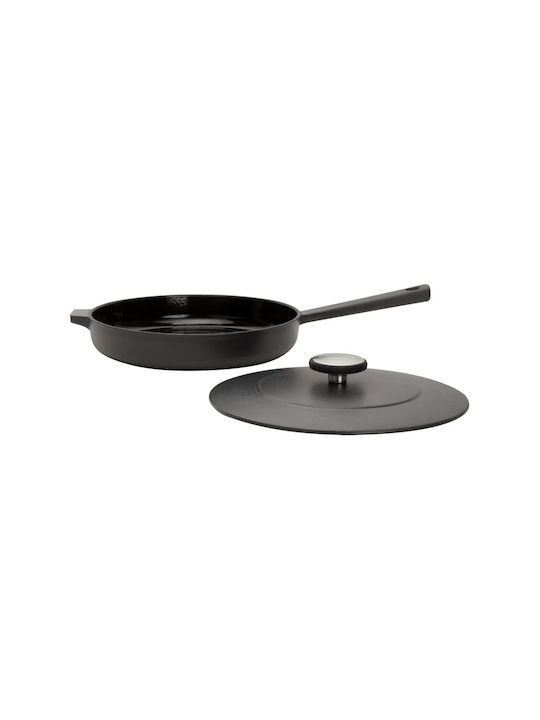 Boretti Tigaie Cu capac din Fontă 26cm