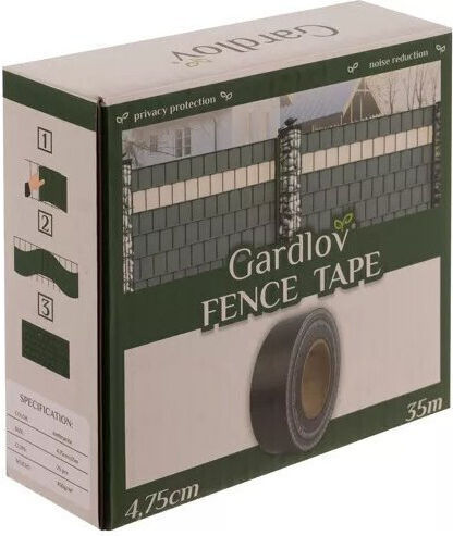 Gardlov Fencing Tape for Garden Fencing from PVC 4.75cm Gray
