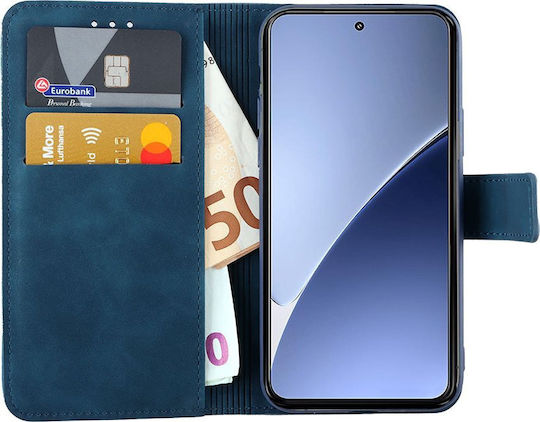 Lime Book Piele artificială / Silicon Albastru (Xiaomi 15 Pro)