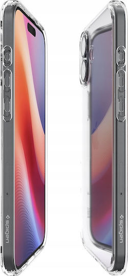 Spigen Crystal Hybrid Crystal Задна корица Силикон Прозрачен (iPhone 16)