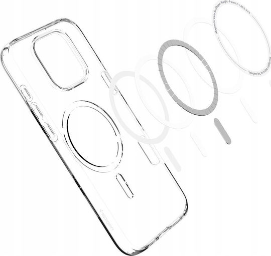 Spigen Crystal Flex Back Cover Σιλικόνης Διάφανο (iPhone 16 Pro)