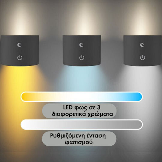 Beper LED Φωτιστικό Δαπέδου Μαύρο Beper LED Φωτιστικό Δαπέδου Μαύρο