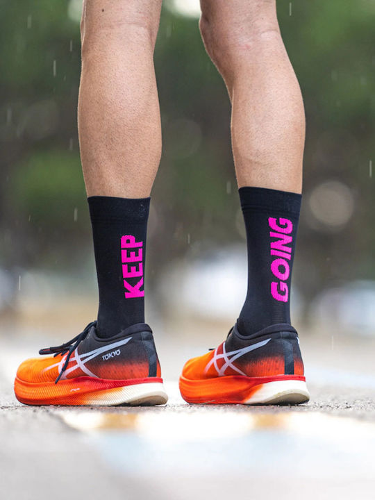 Sporcks Running Κάλτσες Μαύρες 1 Ζεύγος
