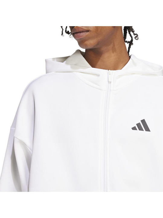Future Icons Sweatshirt mit Kapuze Weiß